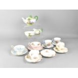 A Collection of Various Ceramics to Comprise Coalport Cabinet Cup and Saucer, Foley Cabinet Cup