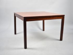 A Modern Square Coffee Table on Square Support, 70cms by 70cms