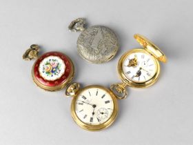 A Collection of Four Various Modern Pocket Watches