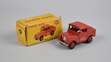 A Boxed Dinky Toys Mersey Tunnel Police Van No. 255, Box AF