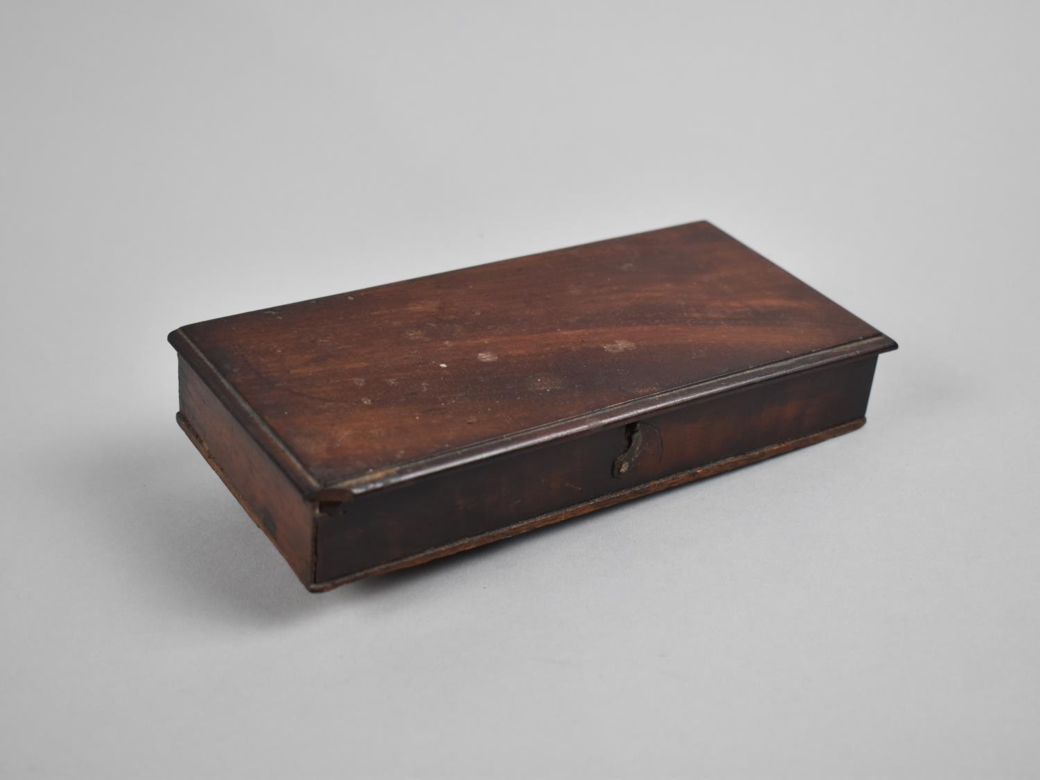 An Early/Mid 19th Century Mahogany Box Containing Apothecary Pan Scales, Hinged Lid with Printed - Image 3 of 3