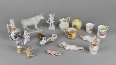 A Collection of Various Continental Bisque and Porcelain to include Figures, Decorated Ceramic