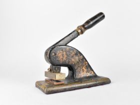 A Late 19th Early 20th Century Desktop Letter Stamp