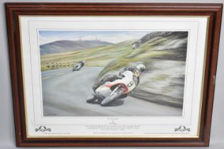 A Framed Print, No Time to Lose by Rod Organ, 54x36cms