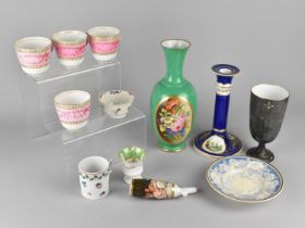 A Collection of 19th Century English and Continental Porcelain to Comprise Copeland Garret Porcelain