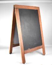 A Two Sided A-Frame Blackboard, 84cms Tall