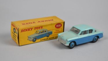 A Boxed Dinky Toys Sunbeam Rapier Saloon No. 166