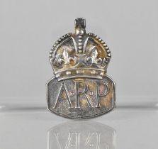 A Silver ARP Badge, London 1936 Hallmark by R. J. of the Royal Mint