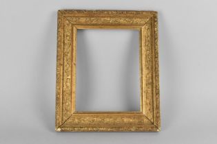 A Late 19th/Early 20th Century Gilt Picture or Photo Frame, 33cmx28cm outer and 23cmx17cm Inner,