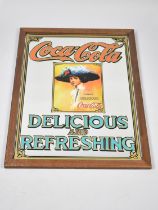A Reproduction Coca-Cola Advertising Print, 61x83cms