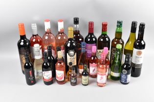 A Collection of Mixed Wines, Various Bottles