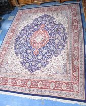 A Large Vintage Patterned Carpet, 380x286cm