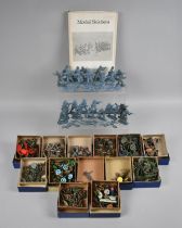 A Collection of Cast Metal Wargaming Figures by Hinchliffe also Plastic Soldier Figures and Bound