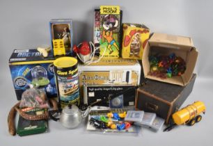 A Collection of Various Vintage and Modern Toys and Games