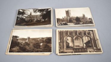 A Collection of 50 Various Postcards, Cathedrals and Abbeys Etc