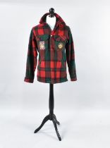 A Late 20th Century Scouts Tartan Jacket, Size Small (Fits Man Small)