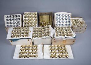 A Box Containing Large Quantity of Military Buttons