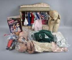 A Collection of Vintage Cindy Dolls and Clothes, Barbie Dream Store Counter, Vintage Dolls Etc