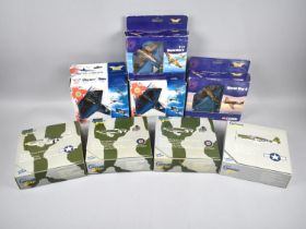 A Collection of Eight Various Diecast and Boxed Aeroplanes