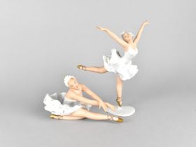 Two Wallendorf Figral Studies of Ballerinas