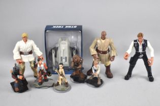 A Collection of Various Figures to include Disney Infinity, Star Wars Etc