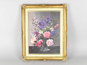 A Framed Still Life, Vase of Flowers