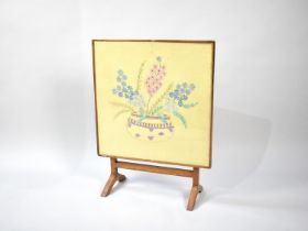 A Mid 20th Century Screen/Table, Condition Issues to Frame