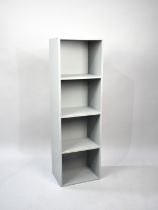 A Modern Four Section Storage Unit, 32cm wide and 107cm high
