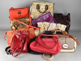 A Collection of Various Ladies Handbags to Include Miss Sixty, Kurt Geiger,