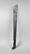 A WWII Period Legitimus and Collins Machete Stamped USN over Crown, Overall Length 59cms