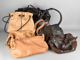A Collection of Various Ladies Leather and Other Handbags to Include Examples by Francesco Biasia