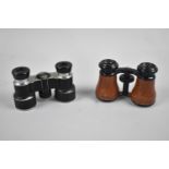 Two Pairs of Vintage Theatre and Sports Binoculars
