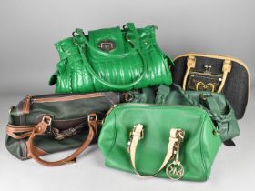 A Collection of Various Ladies Leather and Other Handbags to Include Suzy Smith, Oriano, Denim and
