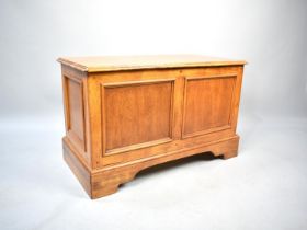 A Willis Gambier Ltd Two Panel Blanket Chest, 88cm wide