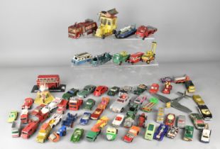 A Collection of Vintage Playworn Die Cast Toys