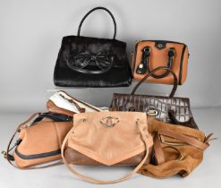 A Collection of Various Ladies Leather and Other Handbags to Include Examples by Nica, Edina Ronay