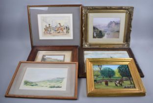 A Collection of Various Framed Prints, Photographs and Paintings