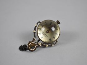 A Reproduction Pendant Ball Watch, Second Hand Detached and Movement Overwound