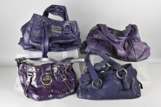 A Collection of Various Ladies Leather and Other Handbags to Include Examples by Linea Rossetti,