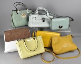 A Collection of Various Leather and Other Ladies Handbags to Include Examples Ri2k, Carvela,