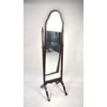 An Edwardian Cheval Mirror