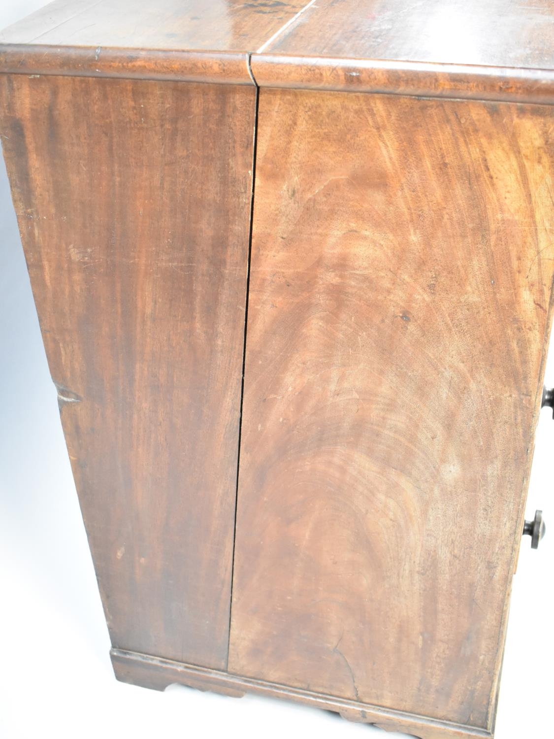 A 19th Century String Inlaid Mahogany Bedroom Chest of Three Short Drawers over Three Long - Image 3 of 3