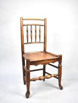 A Clun Style Spindle Back Side Chair