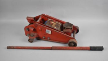 A Small Trolley Jack