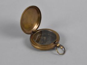 A Reproduction Royal Navy Pocket Compass as Made London 1915, 4.5cms Diameter