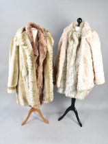 A Collection of Faux Fur Coats to Include Papaya (Size 20), Roman (XL), Dorthey Perkins (Size 20)