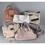 A Collection of Various Ladies Leather and Other Handbags to Include Examples by Fenn Wright