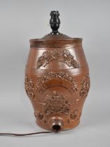 A Late 19th Century Two Gallon Water Purifier Decorated in Relief with Royal Crest, Lion Mask,