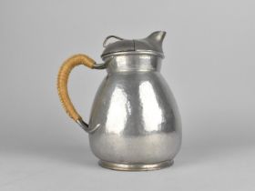 A Vintage "Cosy" Pewter Teapot by WH Hasler for Liberty and Co