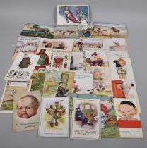 A Collection of 30 Amusing Postcards by McGill, Lucy Mabel Attwell, Odette Etc